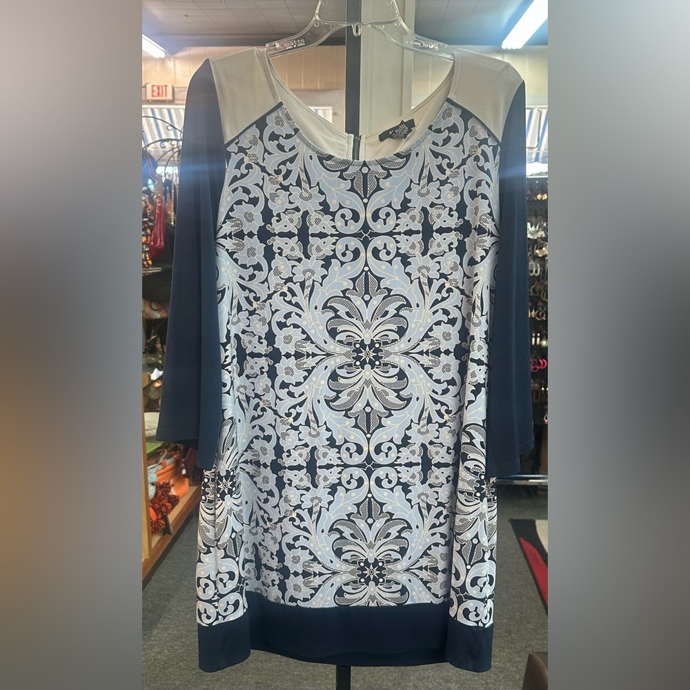 Alfani sz large blue dress